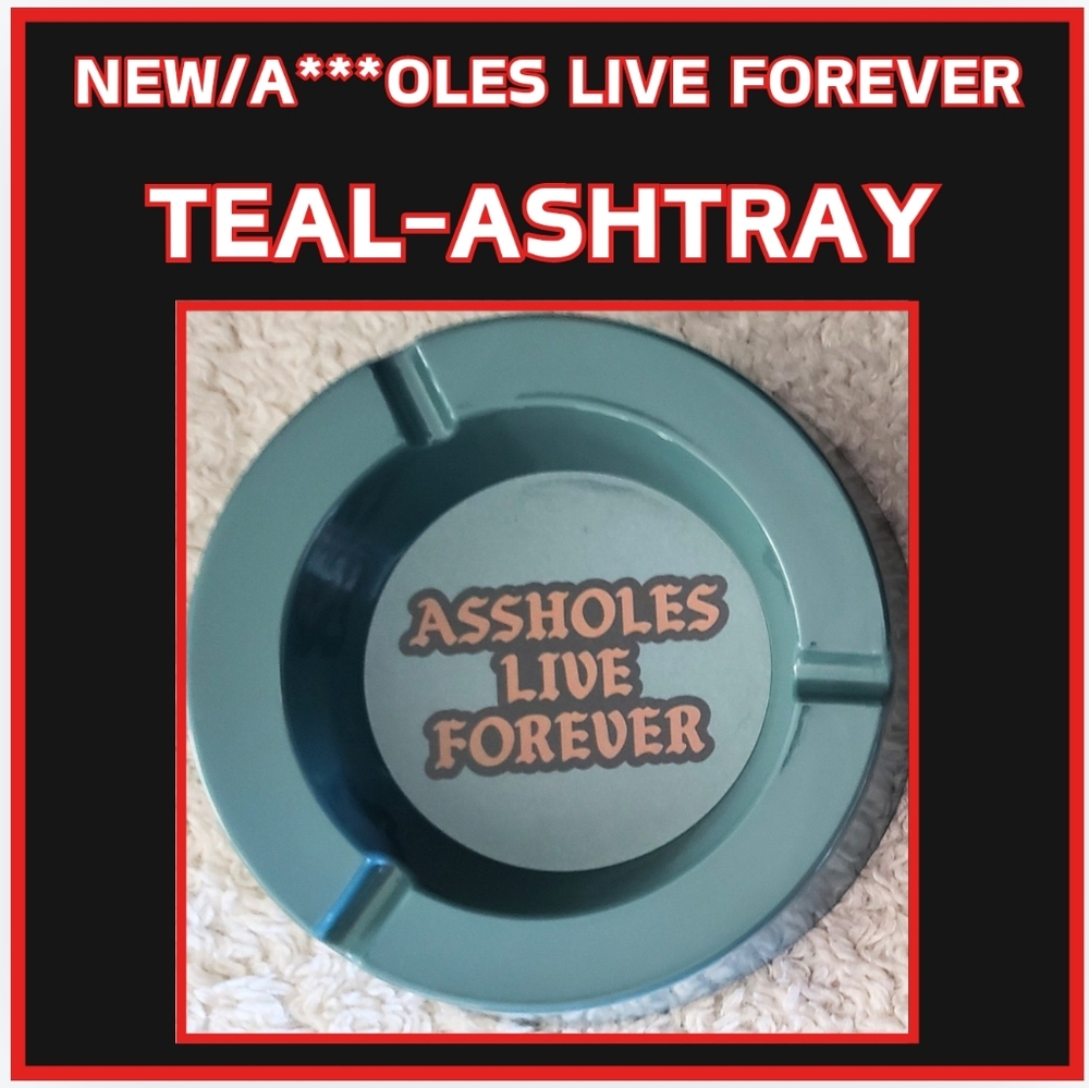 🔥NEW/ALF-ASHTRAY/TEAL